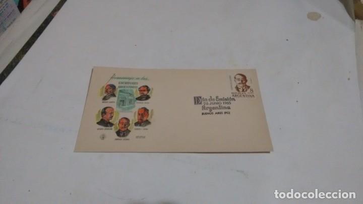 Sellos: LEOPOLDO LUGONES - 1&deg; DIA DE EMISION - Foto 1
