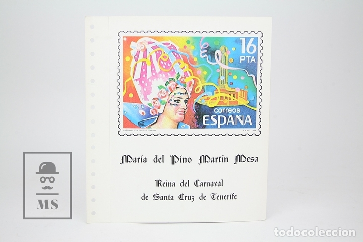 Briefmarken: Documento Filat&eacute;lico - Reina Del Carnaval - Investigaciones Postales - Hoja N&ordm; 14 - A&ntilde;o 1984