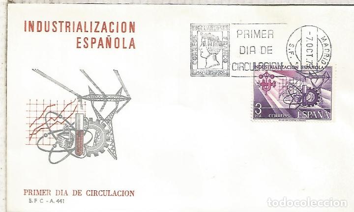 Sellos: MADRID FDC SPD INDUSTRIA ESPA&Ntilde;OLA - Foto 1