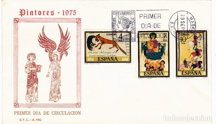 Sellos: 1975 - ESPA&Ntilde;A - CODICES - SPD - EDIFIL 2287,2289,2290 - Foto 1