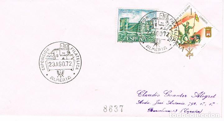 Sellos: A&Ntilde;O 1972, ALMERIA, CASTILLO - Foto 1