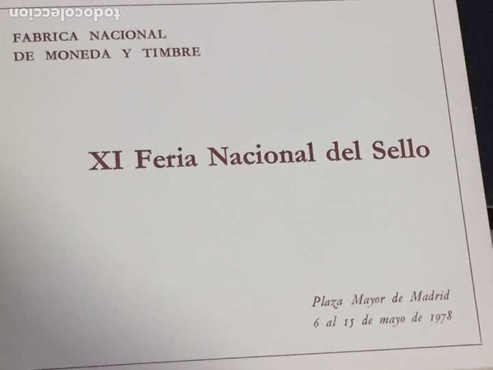 Sellos: Feria Nacional sello 1978 - Foto 2
