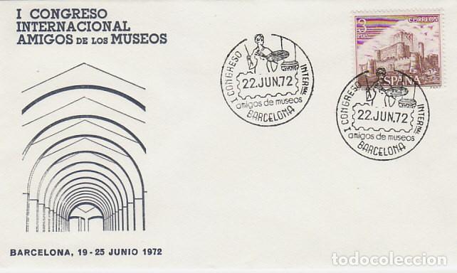 Sellos: A&Ntilde;O 1972, AMIGOS DE LOS MUSEOS, SOBRE DE ALFIL - Foto 1