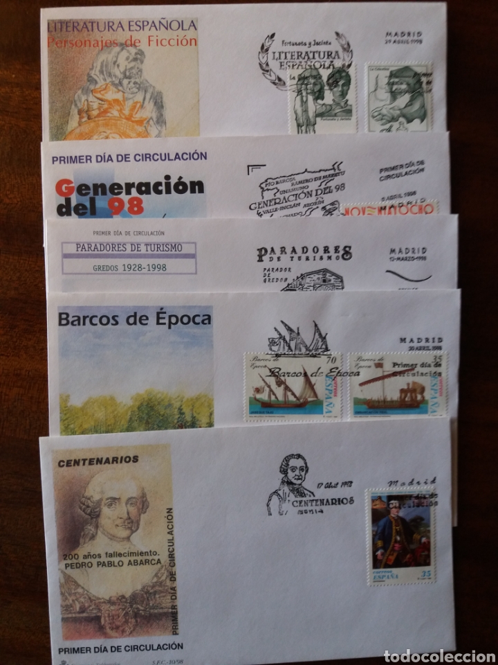 Sellos: Lote sobres SPD a&ntilde;o 1998 - Foto 3