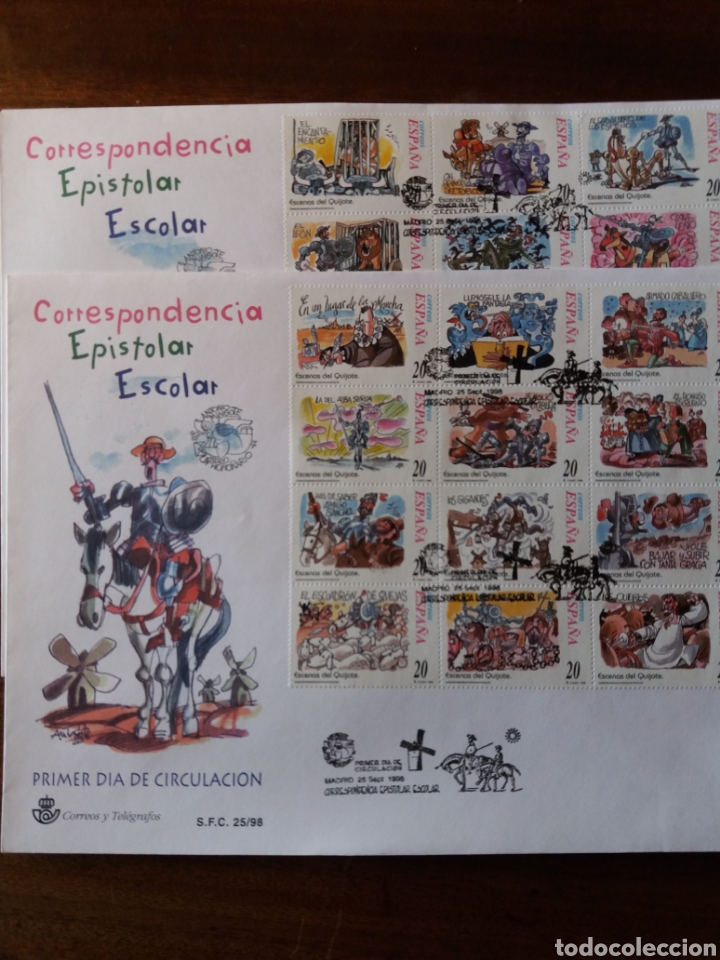 Sellos: Lote sobres SPD a&ntilde;o 1998 - Foto 5