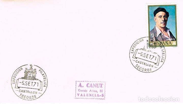 Sellos: A&Ntilde;O 1971, SEGORBE (CASTELLON), CASTILLO - Foto 1