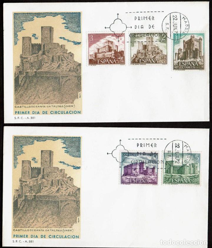 Sellos: SPD ESPA&Ntilde;A 1972 - CASTILLOS DE ESPA&Ntilde;A - Foto 1