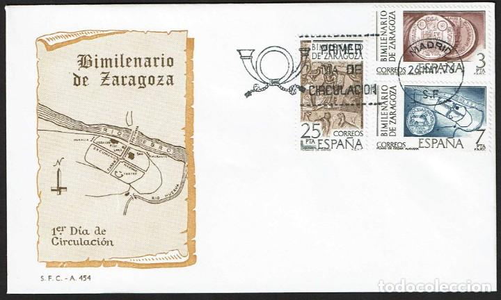 Sellos: SPD ESPA&Ntilde;A 1976 - BIMILENARIO DE ZARAGOZA - Foto 1