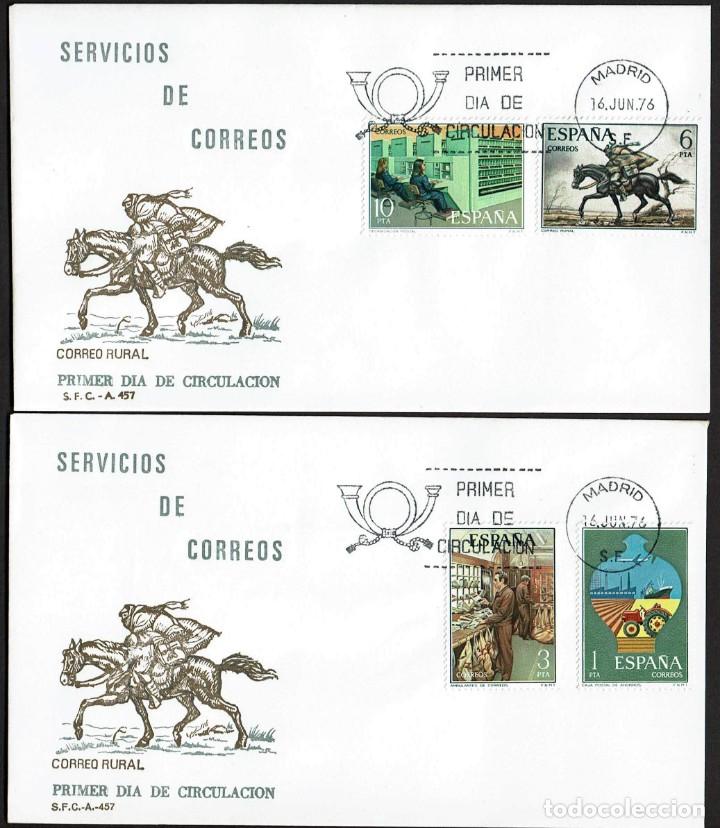 Sellos: SPD ESPA&Ntilde;A 1976 - SERVICIOS DE CORREOS - Foto 1