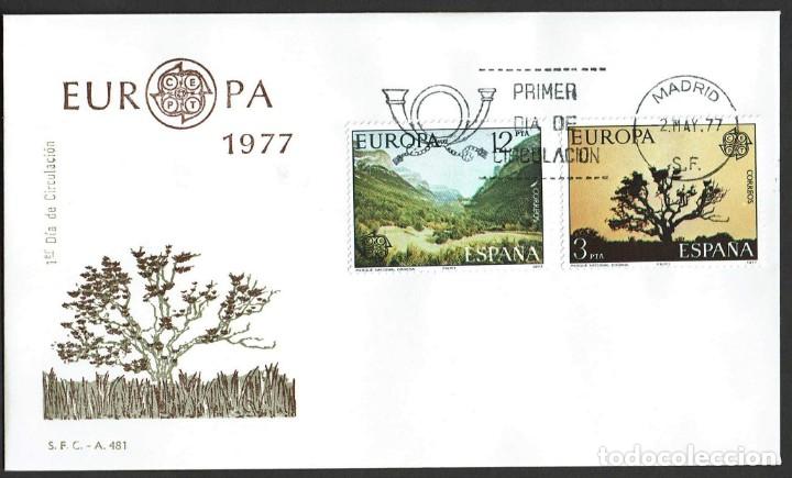 Sellos: SPD ESPA&Ntilde;A 1977 - EUROPA CEPT - Foto 1