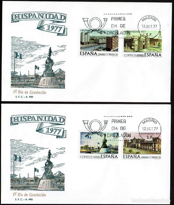 Sellos: SPD ESPA&Ntilde;A 1977 - HISPANIDAD: GUATEMALA - Foto 1