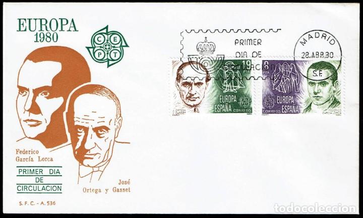 Sellos: SPD ESPA&Ntilde;A 1980 - EUROPA CEPT - Foto 1