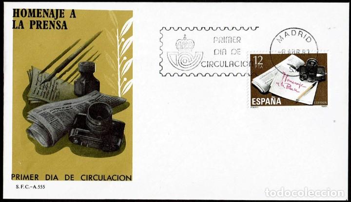 Sellos: SPD ESPA&Ntilde;A 1981 - HOMENAJE A LA PRENSA - Foto 1