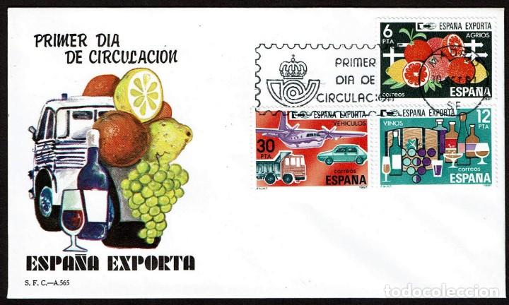 Sellos: SPD ESPA&Ntilde;A 1981 - ESPA&Ntilde;A EXPORTA - Foto 1