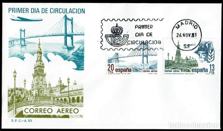 Sellos: SPD ESPA&Ntilde;A 1981 - CORREO A&Eacute;REO - Foto 1