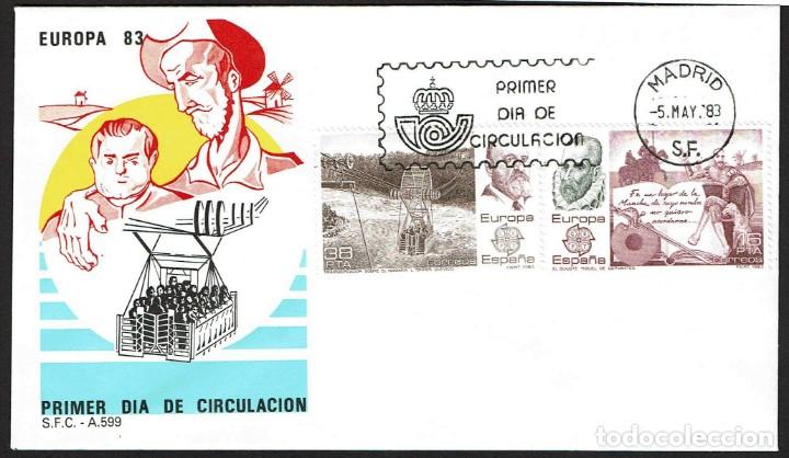 Sellos: SPD ESPA&Ntilde;A 1983 - EUROPA CEPT - Foto 1