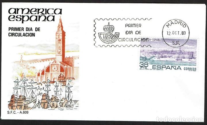 Sellos: SPD ESPA&Ntilde;A 1983 - AM&Eacute;RICA-ESPA&Ntilde;A - Foto 1
