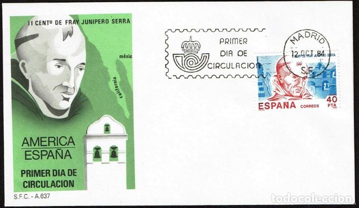 Sellos: SPD ESPA&Ntilde;A 1984 - AM&Eacute;RICA-ESPA&Ntilde;A - Foto 1