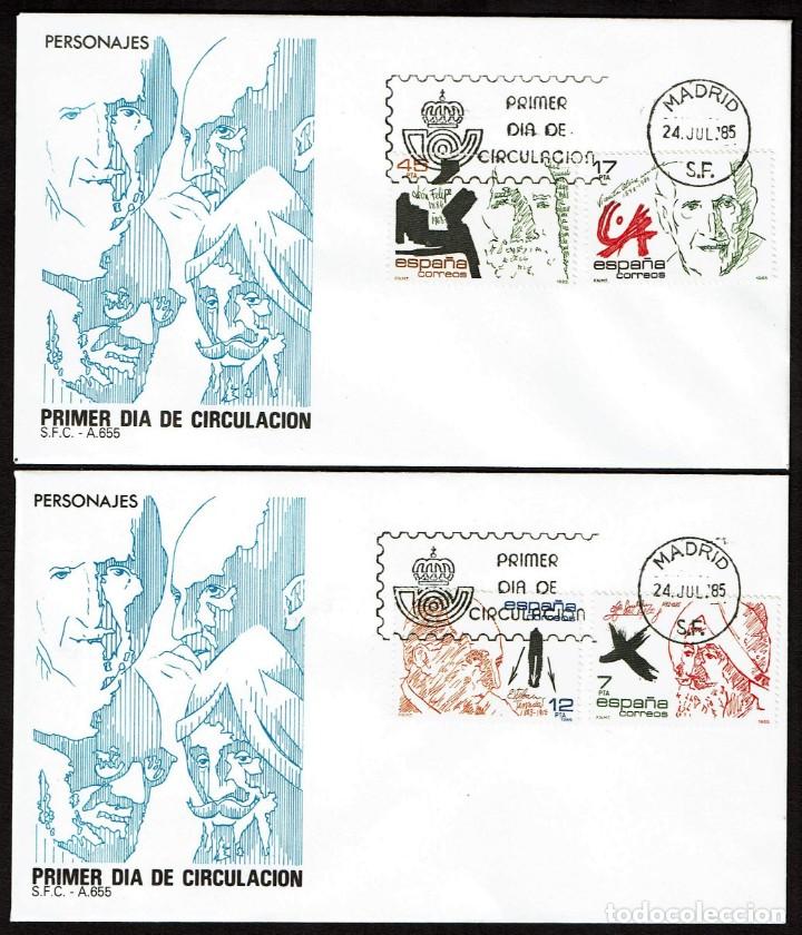 Sellos: SPD ESPA&Ntilde;A 1985 - PERSONAJES - Foto 1