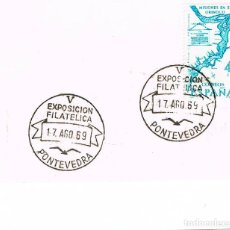 Sellos: AÑO 1969, EXPOSICION FILATELICA EN PONTEVEDRA, FRAGMENTO