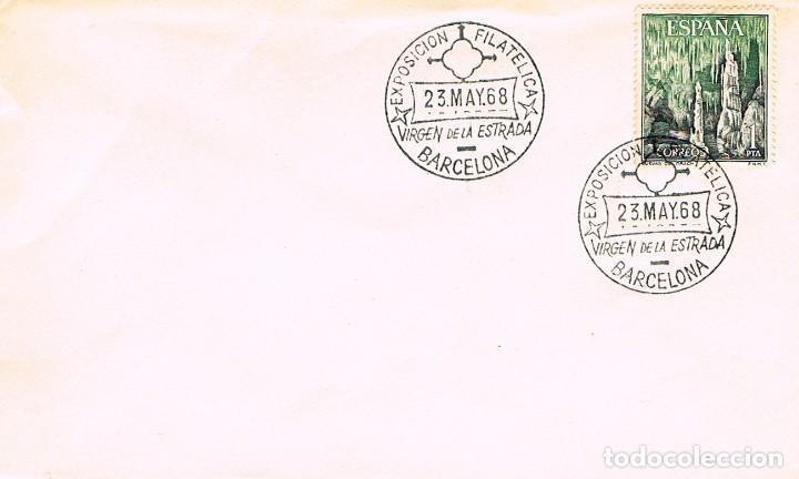 Sellos: A&Ntilde;O 1968, EXPOSICION VIRGEN DE LA ESTRADA - Foto 1
