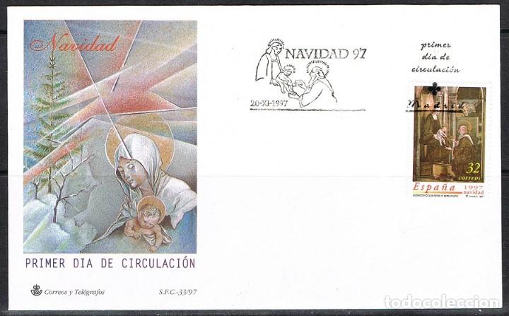 Sellos: [CF7739] Espa&ntilde;a 1997, FDC Navidad (NS) - Foto 1