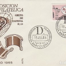Sellos: AÑO 1965, EXPOSICION FILATELICA DE DESLITE (EDUCACION Y DESCANSO), TEMA GEOGRAFIA, ALFIL