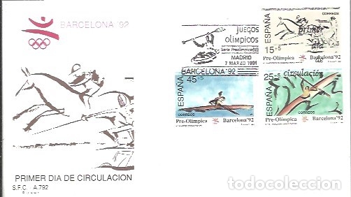 Sellos: FDC 1992 - Foto 1