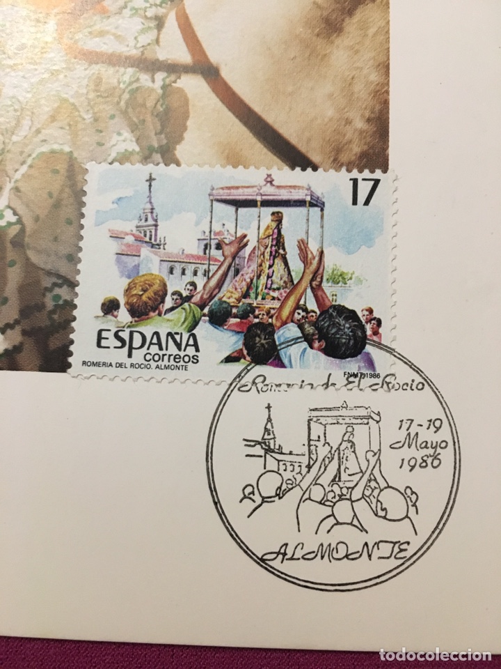 Sellos: SOFIA reina de Espa&ntilde;a tarjeta M&aacute;xima Mayo 1986 - Foto 2