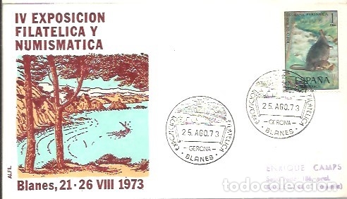 Sellos: MATASELLOS 1973 BLANES - Foto 1
