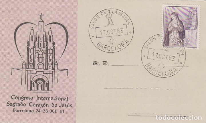 Sellos: A&Ntilde;O 1963, SALON DE LA IMAGEN Y EL SONIDO - Foto 1