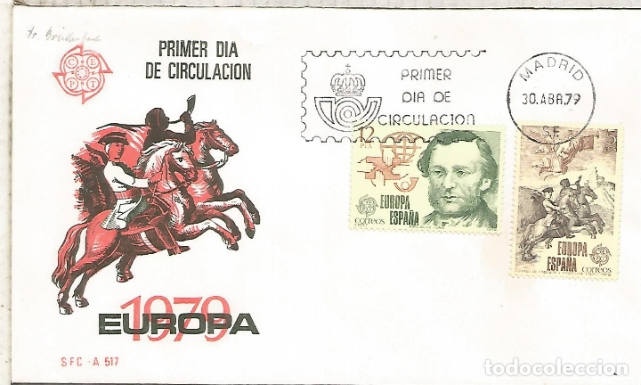 Sellos: ESPA&Ntilde;A SPD 1979 EUROPA CEPT - Foto 1