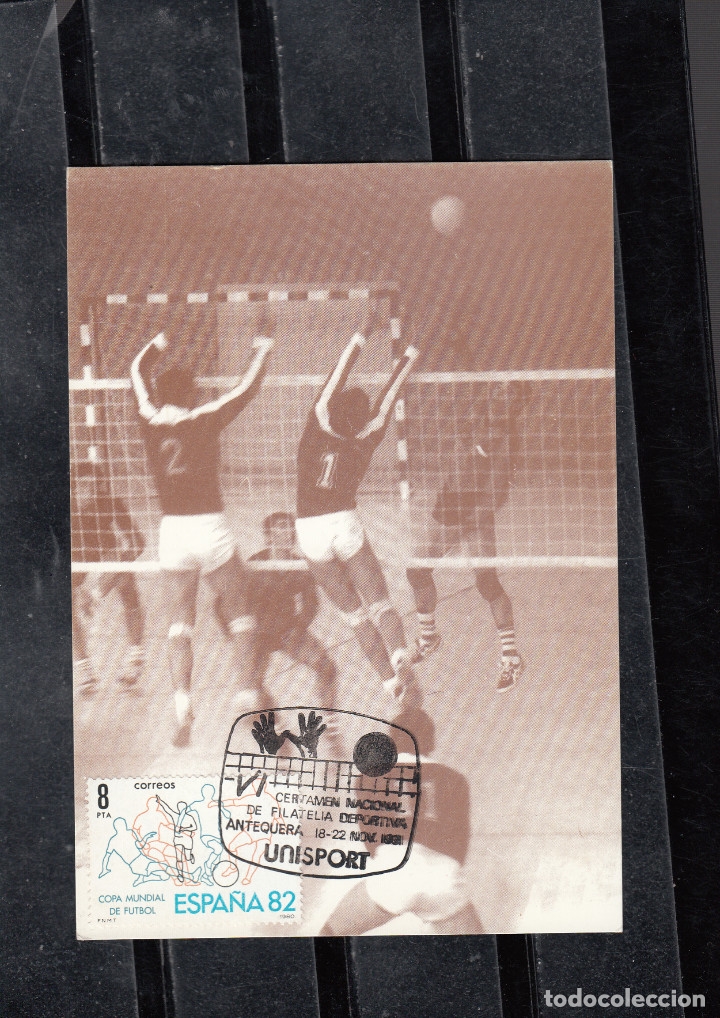 Sellos: TARJETA POSTAL. DEPORTES: VOLEIBOL - Foto 1