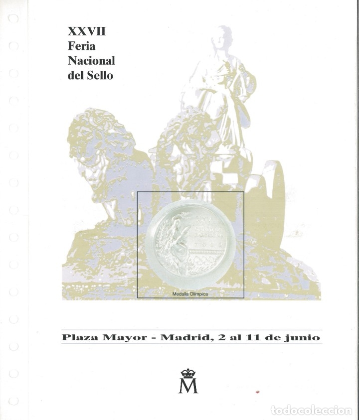 Sellos: Documento Filat&eacute;lico XXVII Feria Nacional del Sello