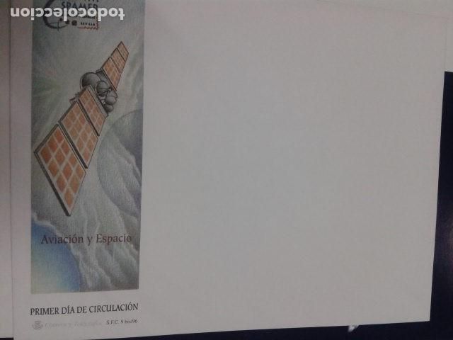 Sellos: ESPA&Ntilde;A 1996, ESPAMER Aviaci&oacute;n y Espacio. NUEVO - Foto 1