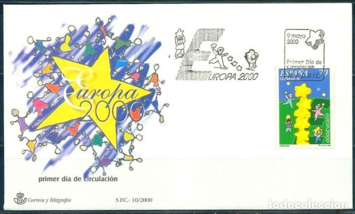 Sellos: [CF2674] Espa&ntilde;a 2000, FDC EUROPA (NS) - Foto 1