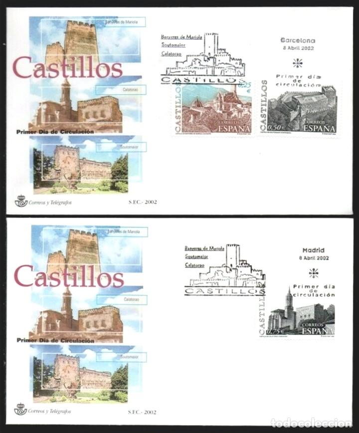 Sellos: [CF2709] Espa&ntilde;a 2002, FDC Serie Castillos (NS) - Foto 1