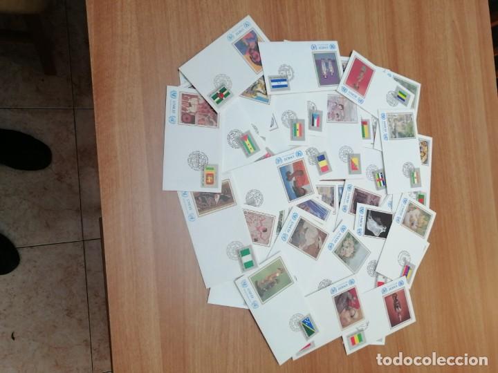 Sellos: 43 SOBRES UNICEF UNITED NATIONS - Foto 1