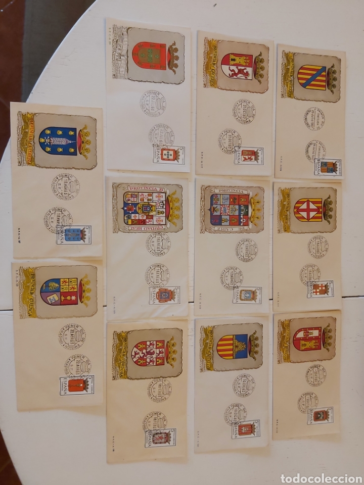 Sellos: I 50 SOBRES PRIMER DIA PROVINCIAS ESPA&Ntilde;OLAS - Foto 5