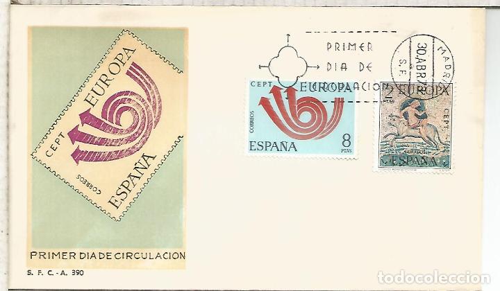 Sellos: ESPA&Ntilde;A SPD FDC EUROPA CEPT 1973 - Foto 1