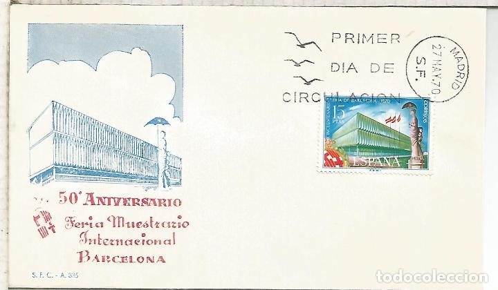 Sellos: ESPA&Ntilde;A SPD FDC FERIA DE BARCELONA FAIR - Foto 1