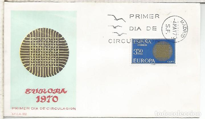 Sellos: ESPA&Ntilde;A SPD FDC EUROPA CEPT 1970 - Foto 1