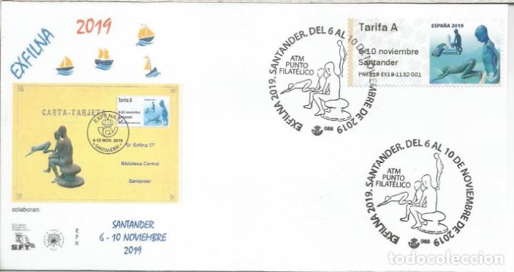 Sellos: SANTANDER  MAT Y ATM EXFILNA 2019 - Foto 1