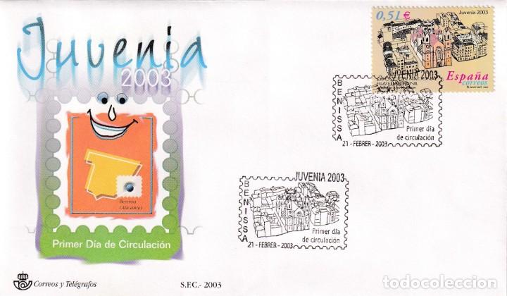 Timbres: CATEDRAL DE LA MARINA JUVENIA 2003 (EDIFIL 3961) SPD DEL SFC MATASELLOS BENISSA (ALICANTE) RARO ASI