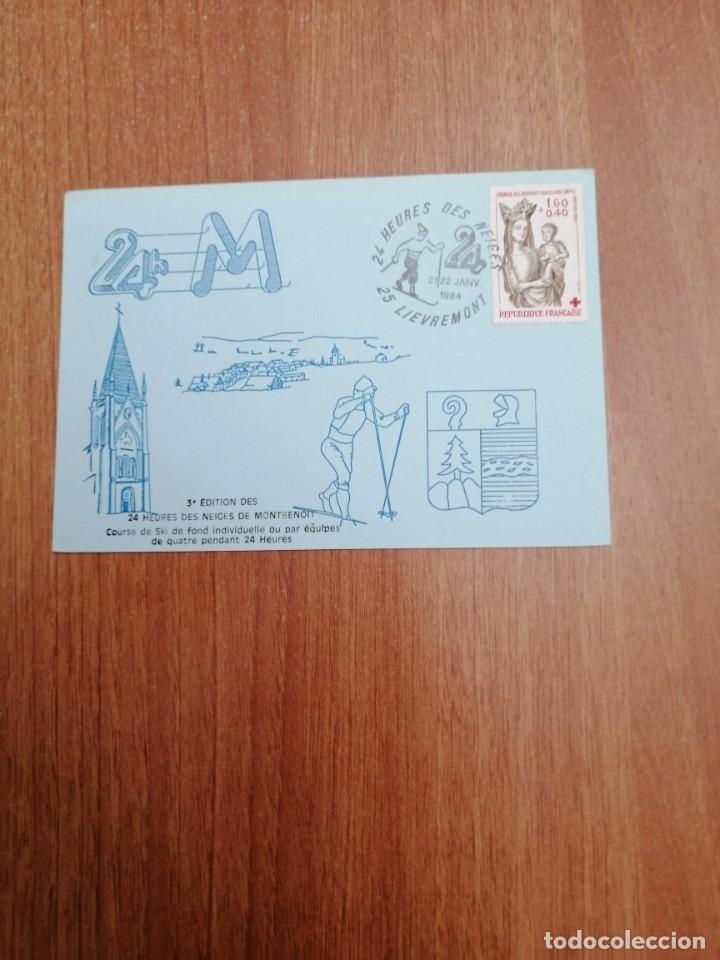 Briefmarken: CARTE POSTALE 24 HEURES DES NEIGES 21 - 22 JANV 1984