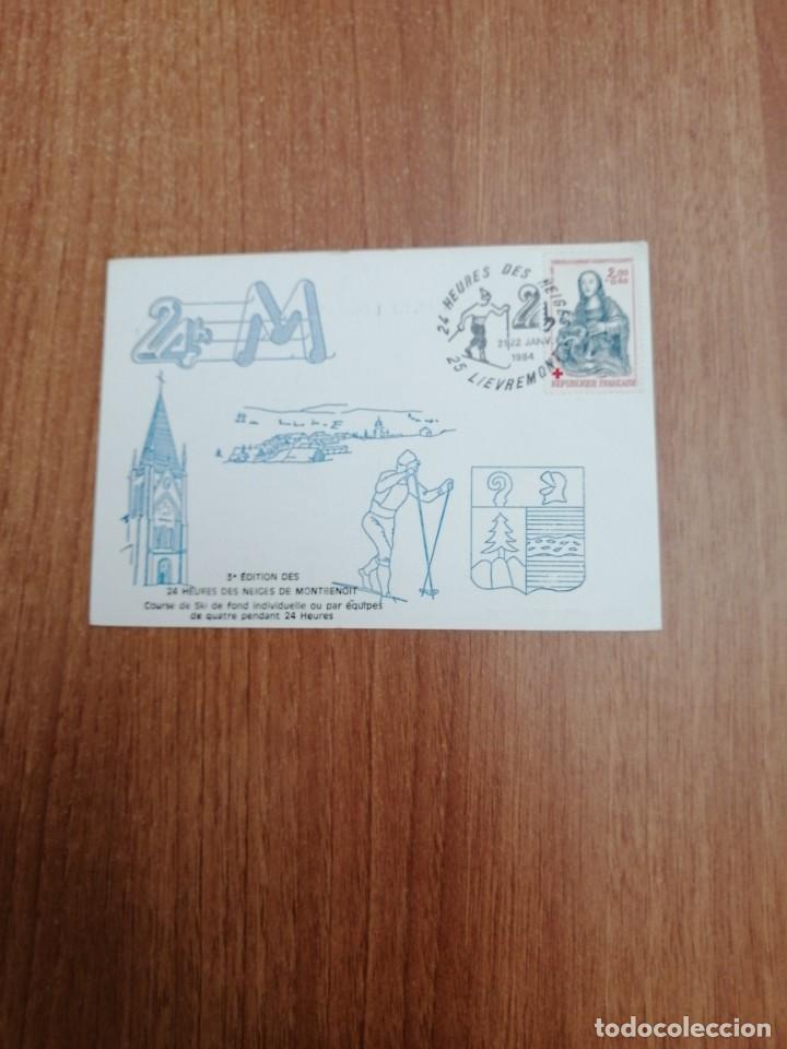 Briefmarken: CARTE POSTALE 24 HEURES DES NEIGES 21 - 22 JANV 1984