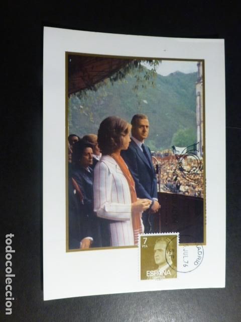 Sellos: TARJETA PRIMER DIA DE CIRCULACION REYES - Foto 1