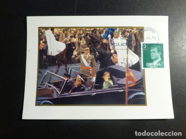 Sellos: TARJETA PRIMER DIA DE CIRCULACION REYES - Foto 1