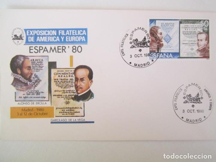 Sellos: SOBRE DEL PRIMER DIA ESPAMER 80 - Foto 1