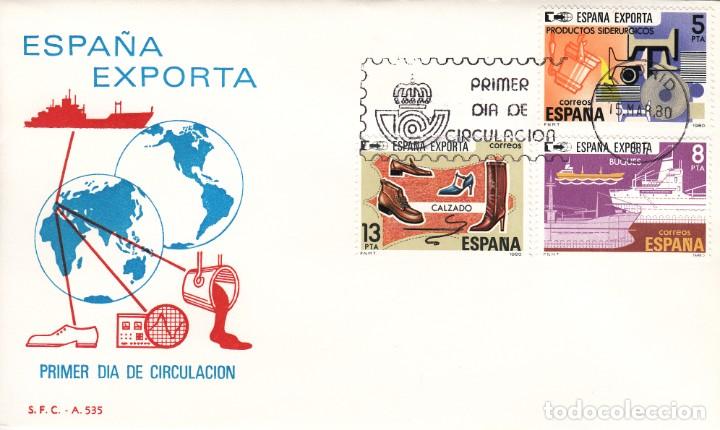 Sellos: SOBRE: 1980 MADRID. ESPA&Ntilde;A EXPORTA - Foto 1